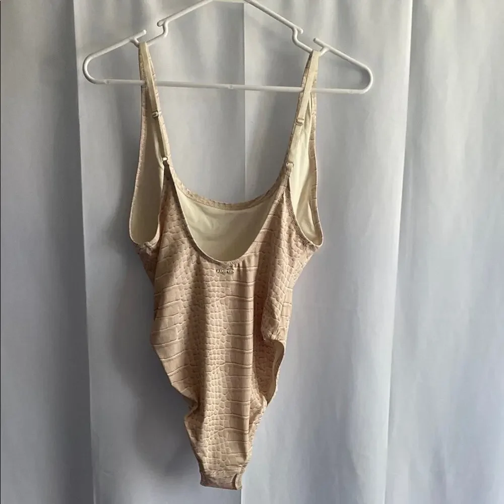 SKIMS Limited Editiion signature swim scoop neck one piece 🐊 NWT